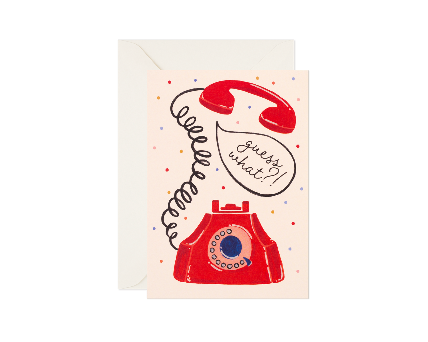 Day One Paper Co. - Everyday Greeting Card "Telephone"