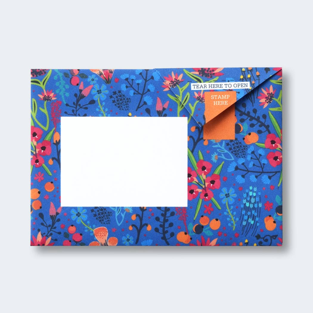 Midnight Garden - Pigeon Folding Letter Set of 6