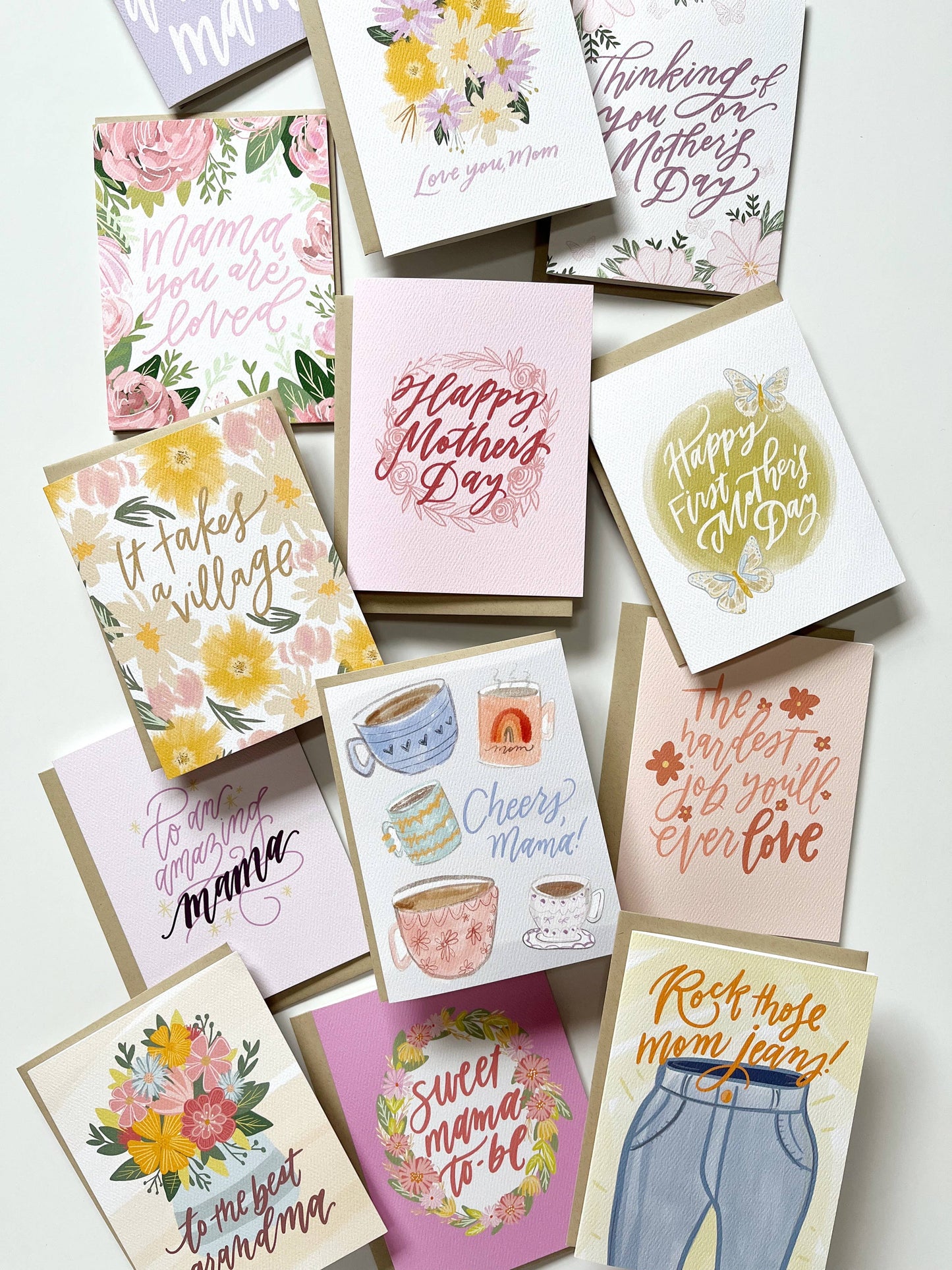 Prairie Letter Shop - It Takes a Village | Mother's Day Caregiver Greeting Card