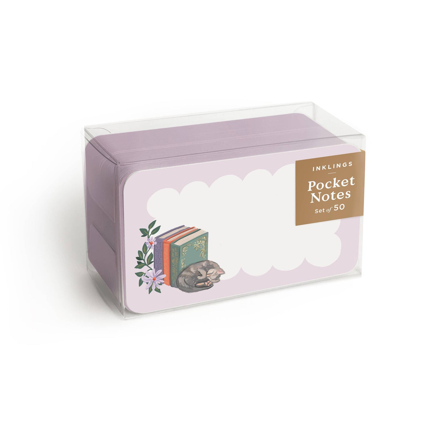 Inklings Paperie - Pocket Notes™ - Library Kitten