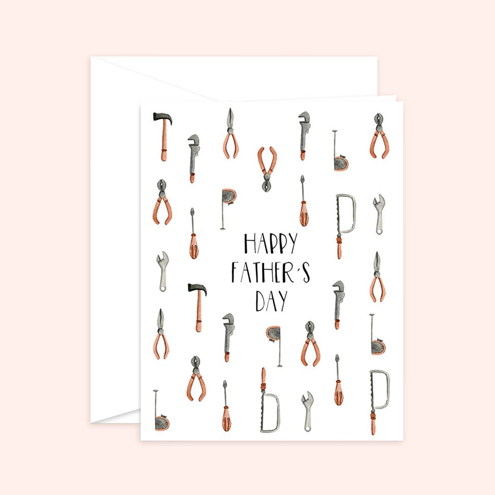 Almeida Illustrations - Handy Man - Father's Day Card