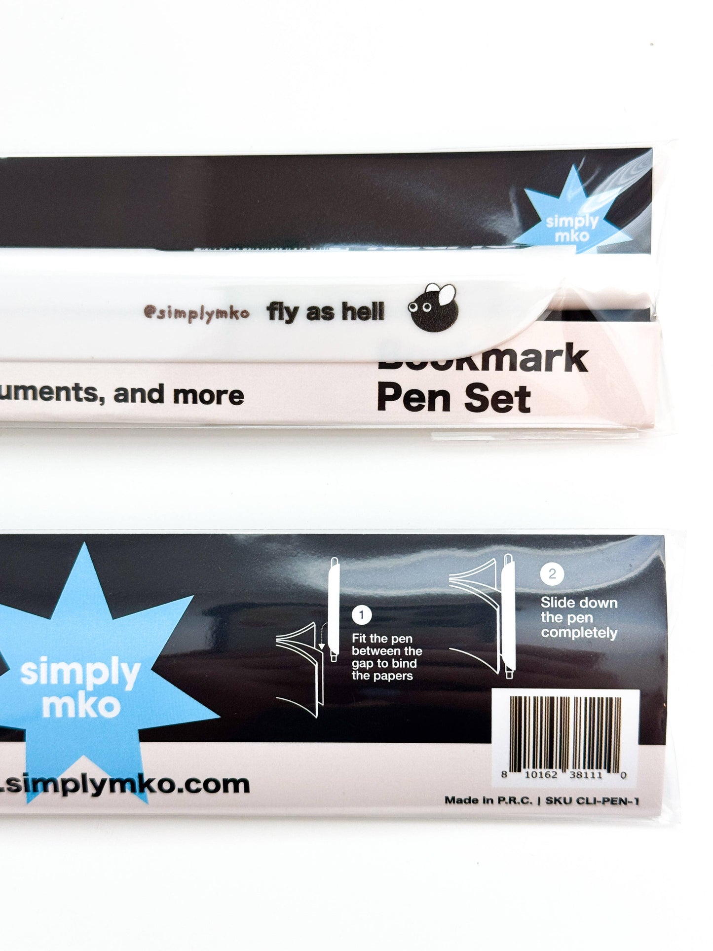 SimplyMKO - Fly as Hell Bookmark Pen