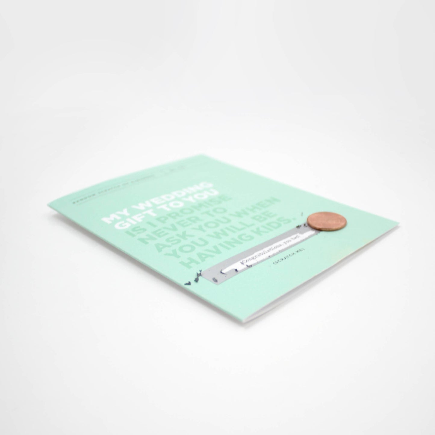 Inklings Paperie - Scratch-off Card - My Wedding Gift to You