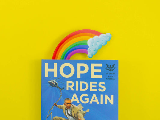 Grey Street Paper - Rainbow Die-Cut Bookmark