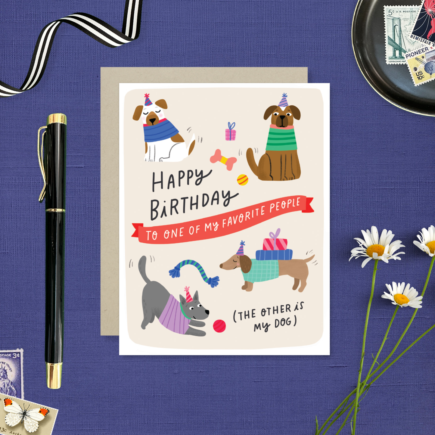 Barone and Co. - Favorite Dog Birthday Card