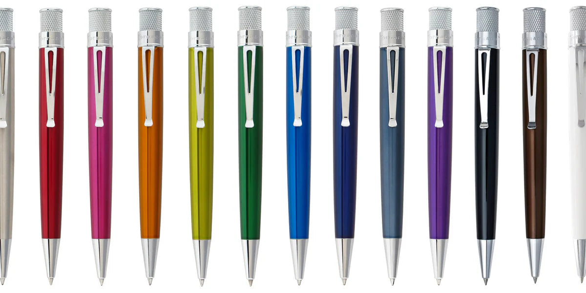 Retro 1951 Tornado Rollerball Pen - Colors