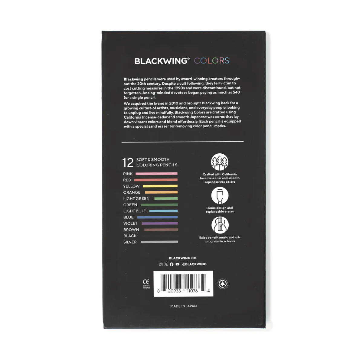 Blackwing Colors - set of 12