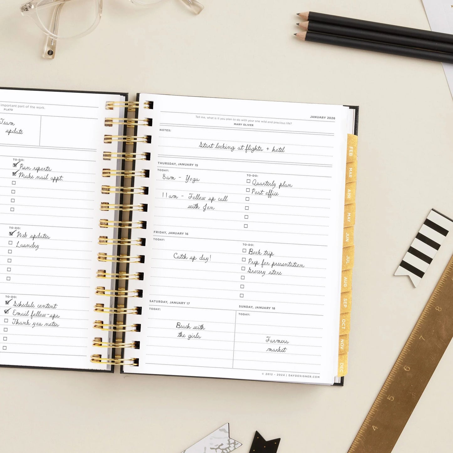 Sea and Sky - Weekly 2026 Planner