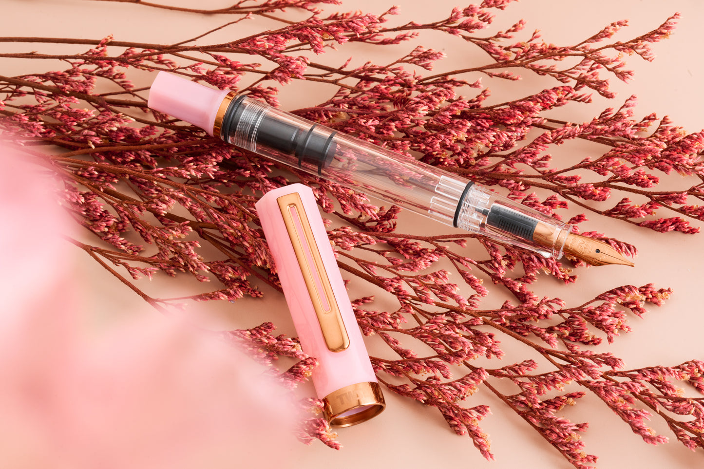 PREORDER - Pink Lemonade - Bronze Nib - TWSBI Fountain Pen