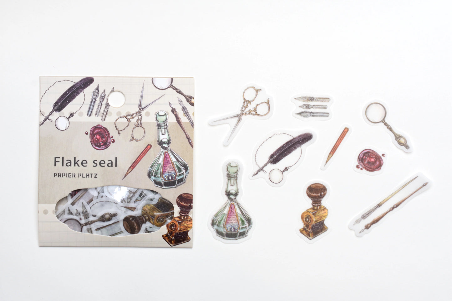 Antique Stationery - Flake Sticker Pack