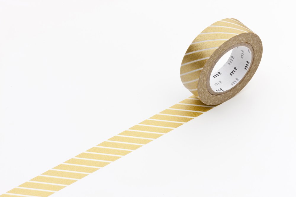 Gold Stripe Washi Tape