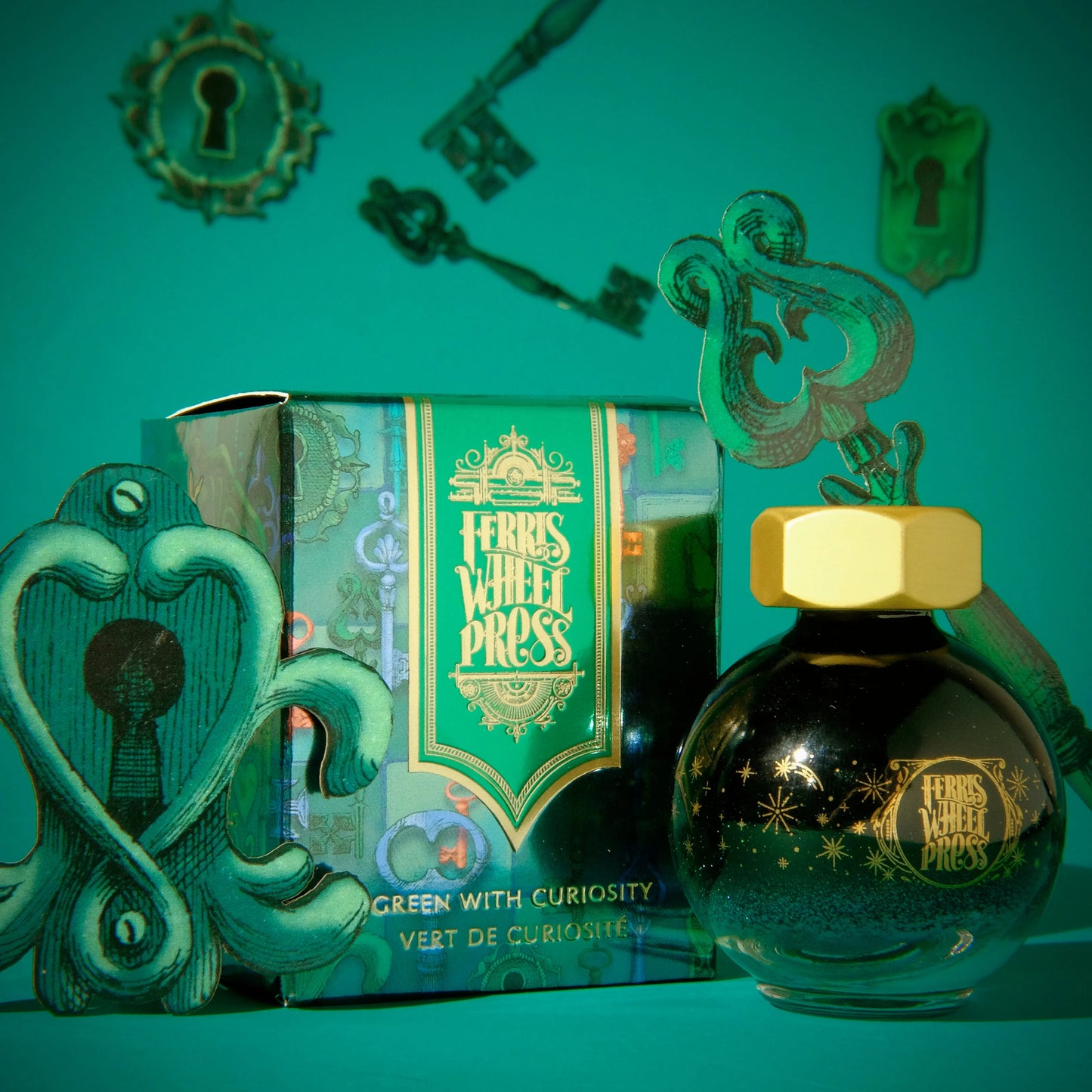 Ferris Wheel Press - Green with Curiosity - 20mL