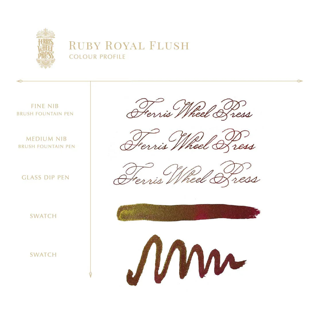 Ferris Wheel Press - Ruby Royal Flush - 20mL