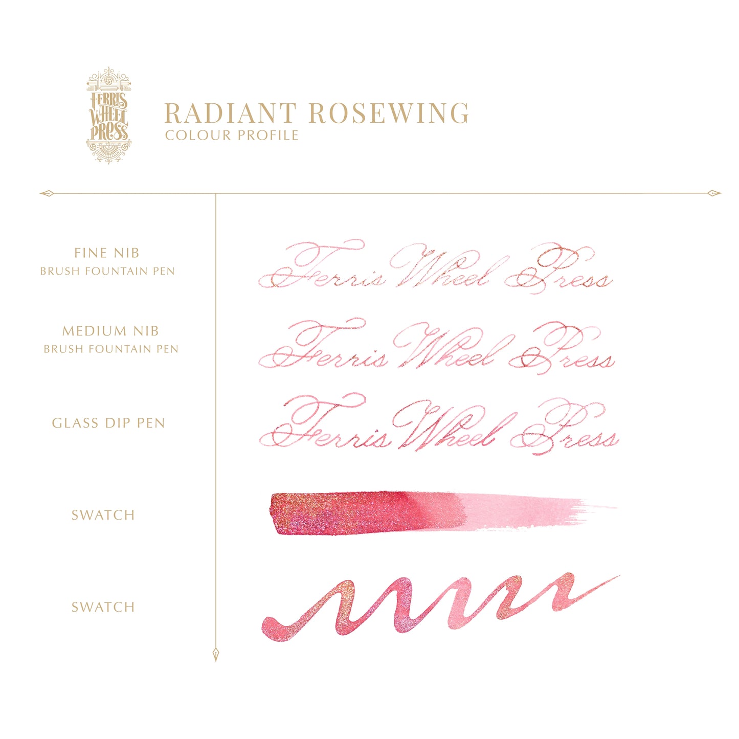 Ferris Wheel Press - Radiant Rosewing - 20mL