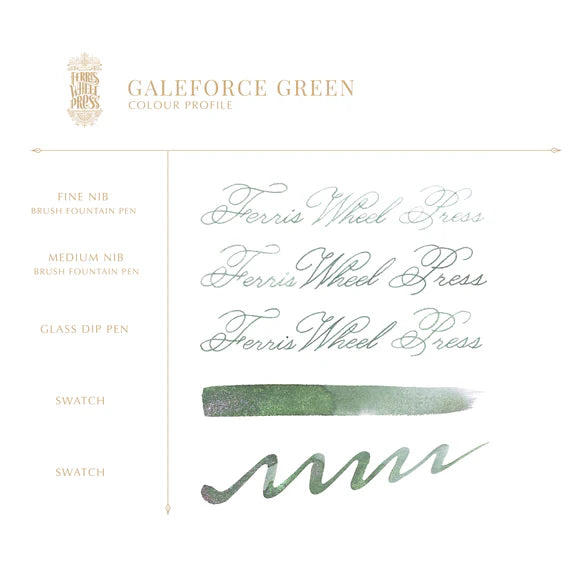 Ferris Wheel Press - Galeforce Green - 10mL
