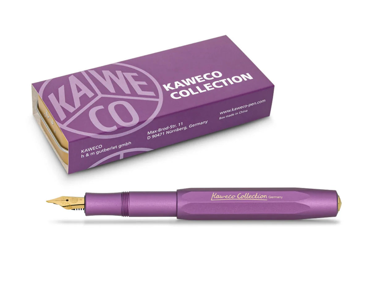 Kaweco Fountain Pen - Aluminum (AL) Violet - Collector's Edition