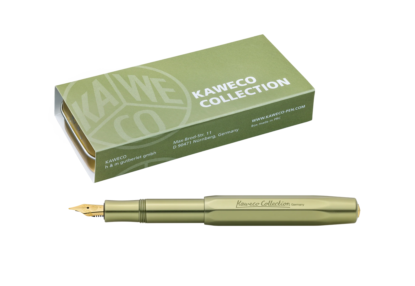 Kaweco Fountain Pen - Aluminum (AL) Olivine - Collector's Edition