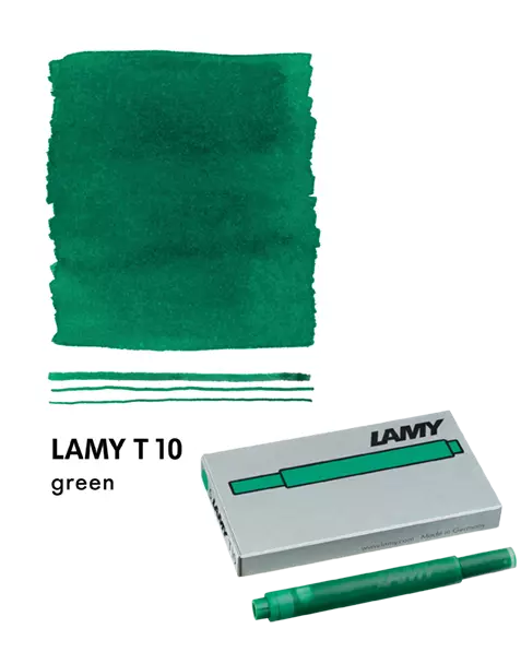 Green T10 - Ink Cartridges - LAMY Fountain Pen