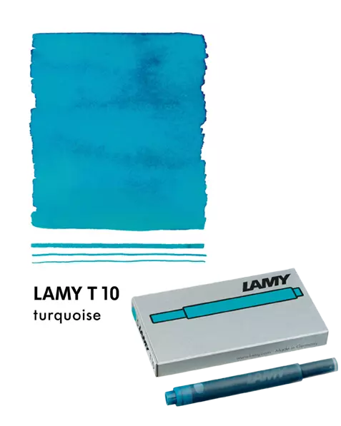 Turquoise T10 - Ink Cartridges - LAMY Fountain Pen