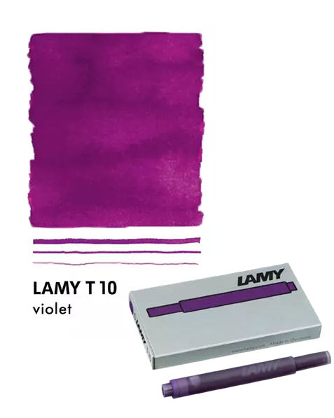 Violet Purple T10 - Ink Cartridges - LAMY Fountain Pen