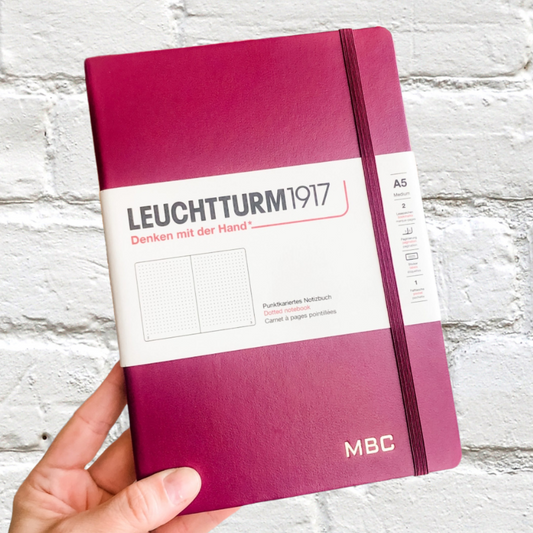 Personalize Your Leuchtturm Journal with Foil Embossing