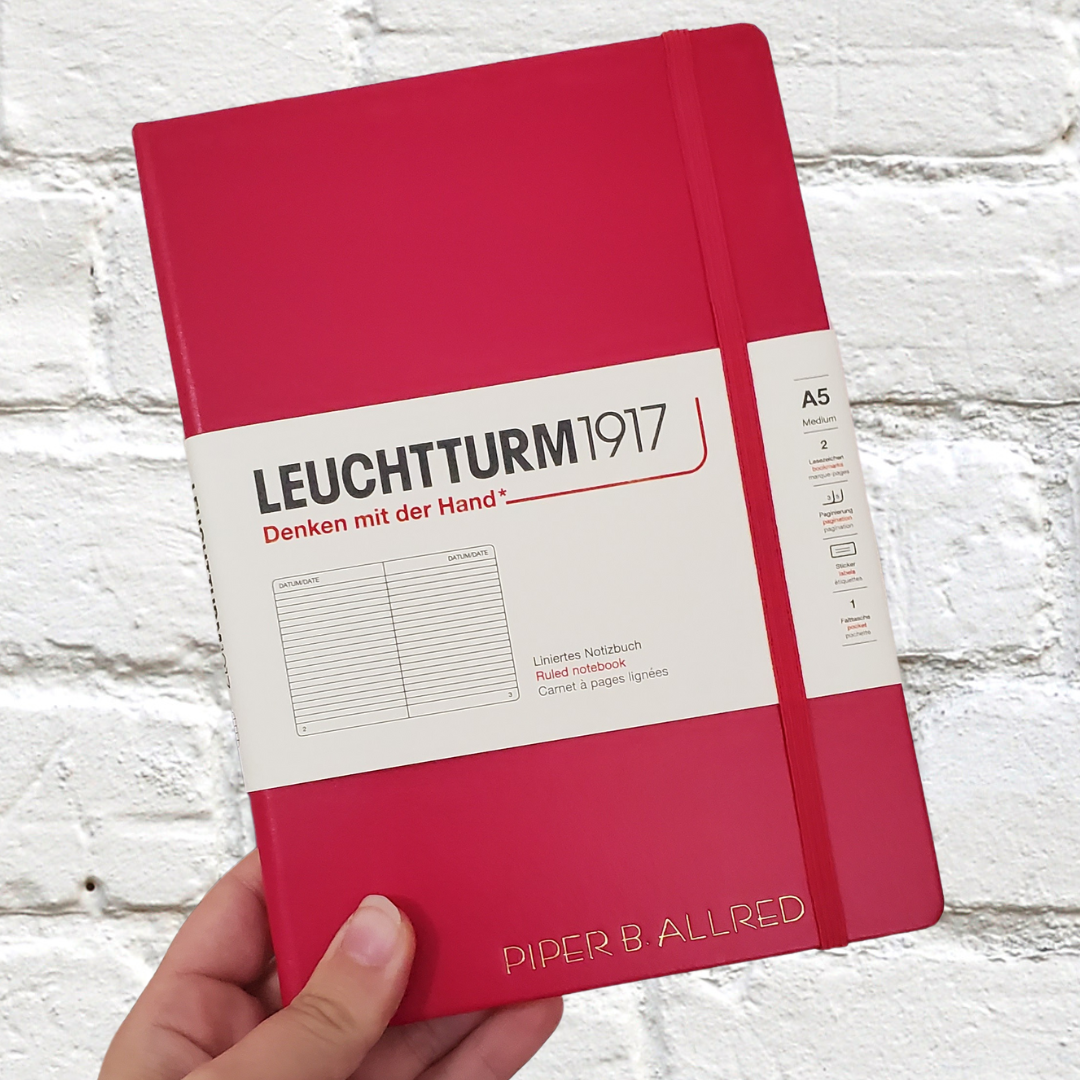 Personalize Your Leuchtturm Journal with Foil Embossing