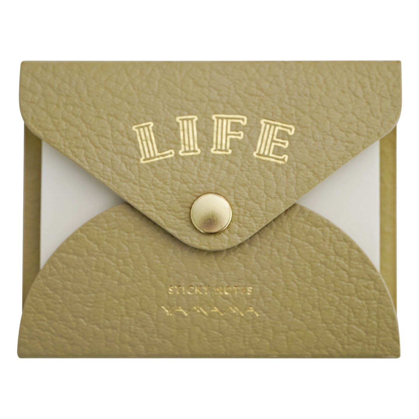 LIFE Sticky Note Pad With Cover - Blank