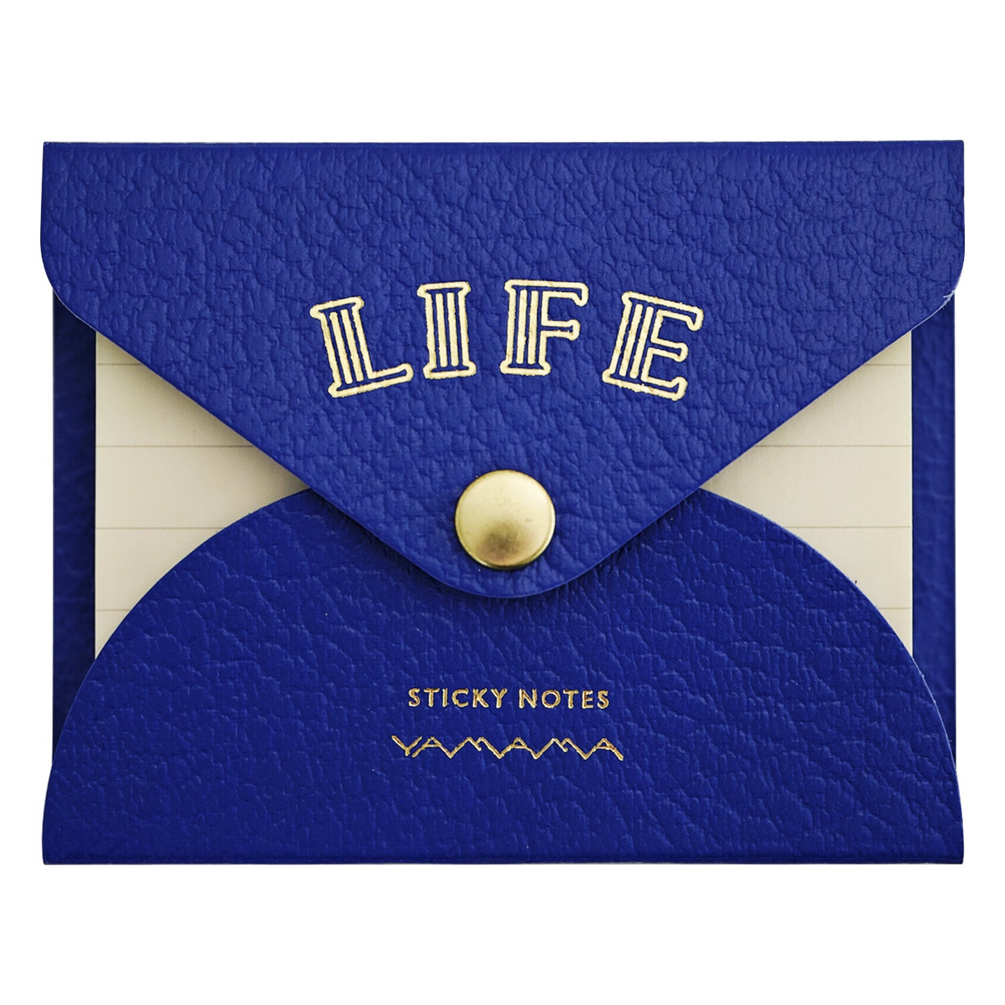 LIFE Sticky Note Pad With Cover - Lined