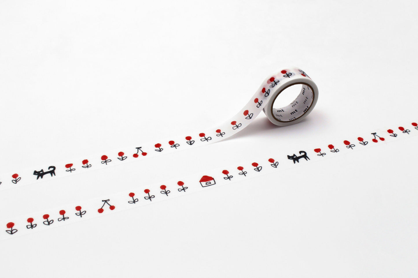 Makoto Black Cat Washi Tape