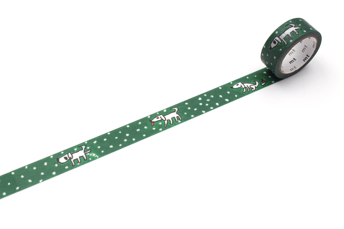Makoto Dog Stroll Washi Tape