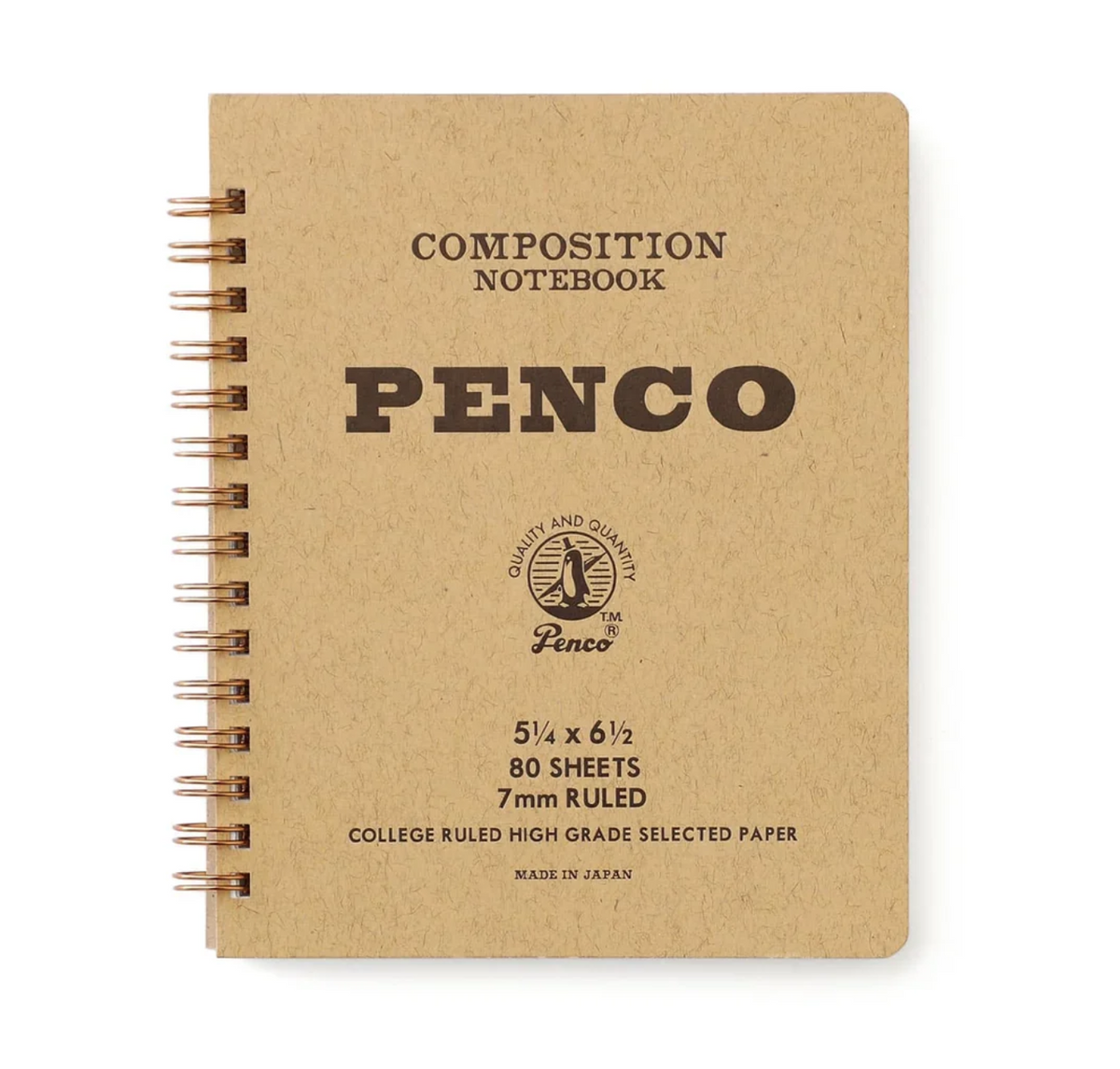 Spiral "Coil" Notebook - Medium - Natural