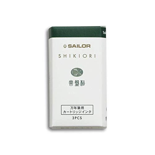 Tokiwamatsu - Sailor Shikiori Ink Cartridges - Set of 3