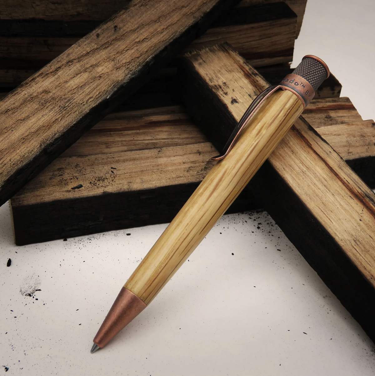 Bourbon Barrel Tornado Rollerball Pen - Retro 1951