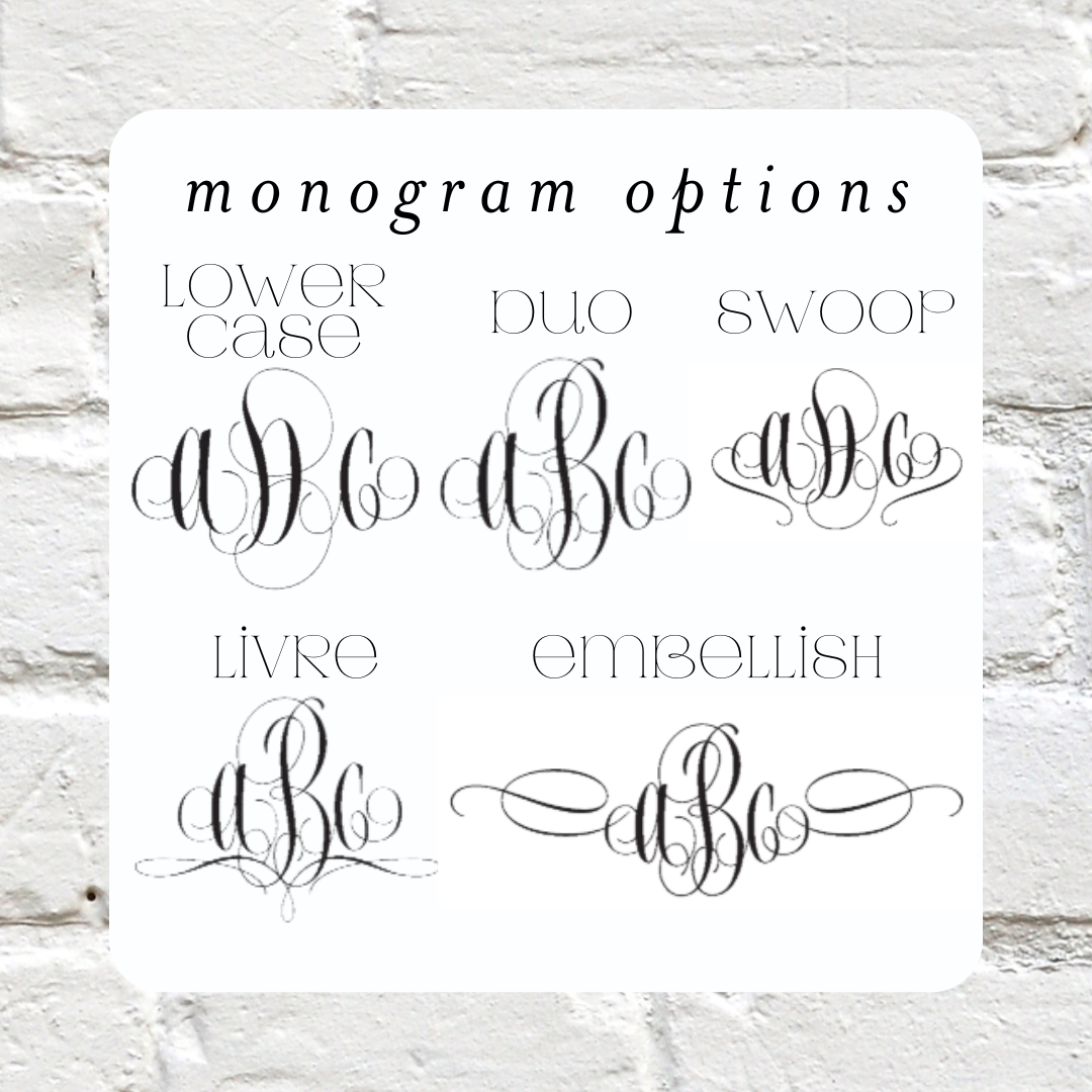 Monogram Notepad Slabs