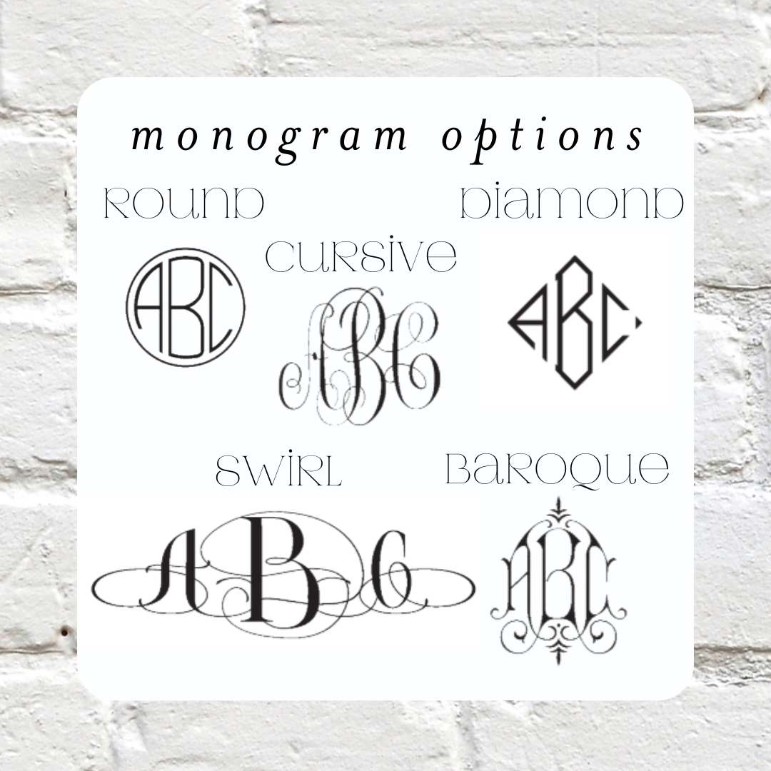 Monogram Notepad Slabs