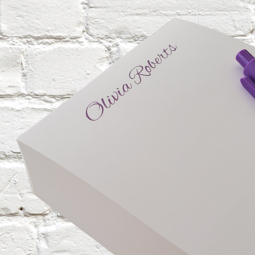 Name Duo Notepad Slabs