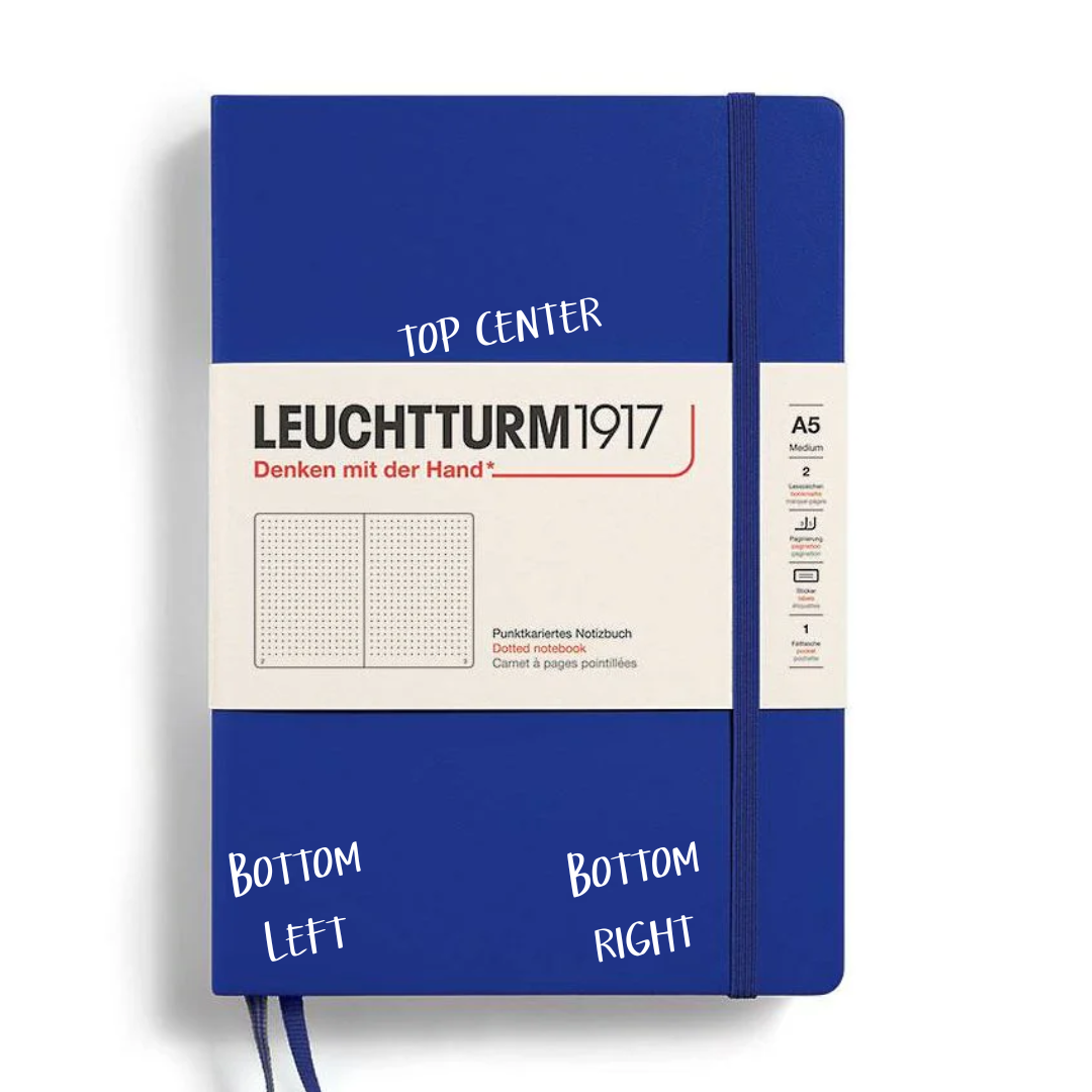 Personalize Your Leuchtturm Journal with Logo Engraving