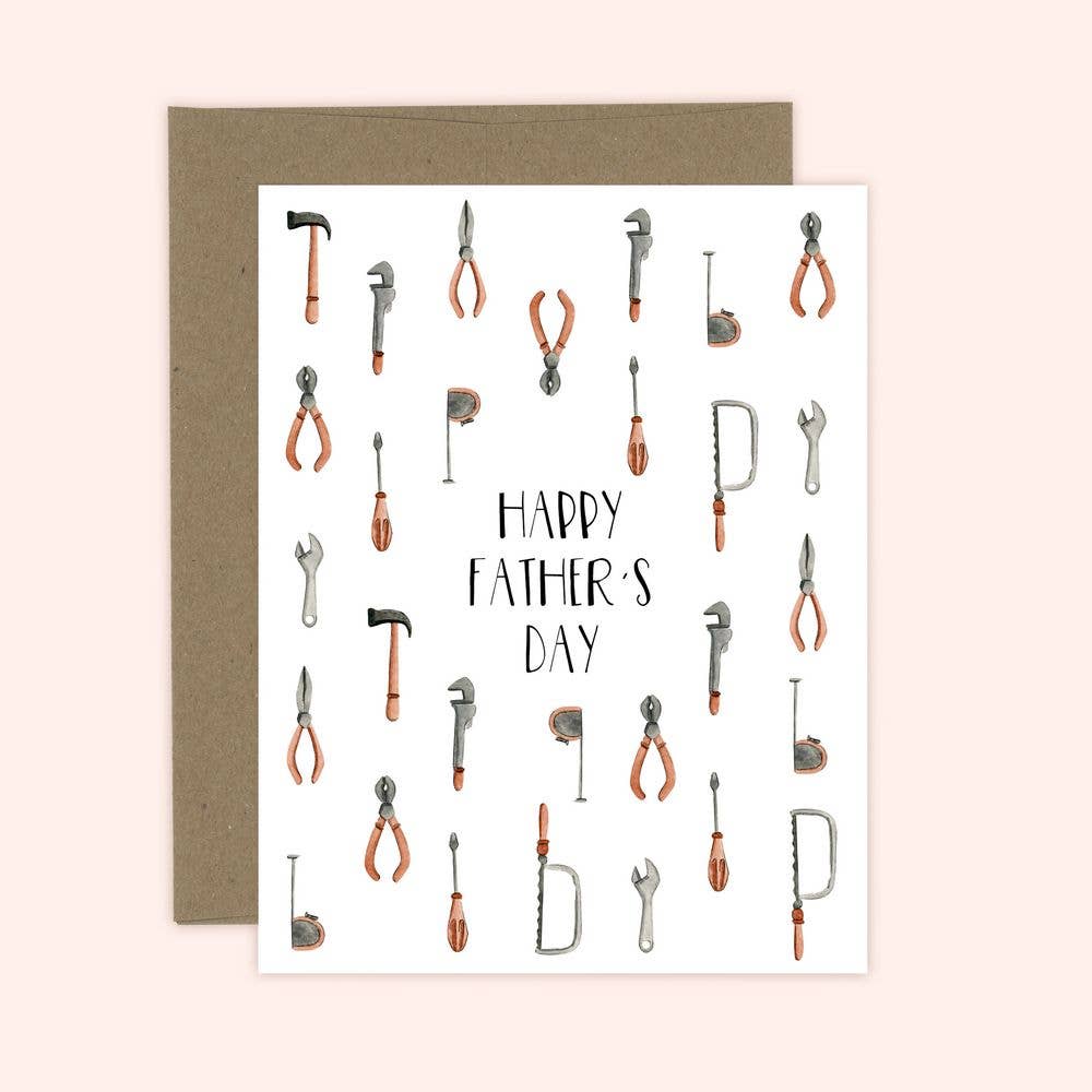 Almeida Illustrations - Handy Man - Father's Day Card