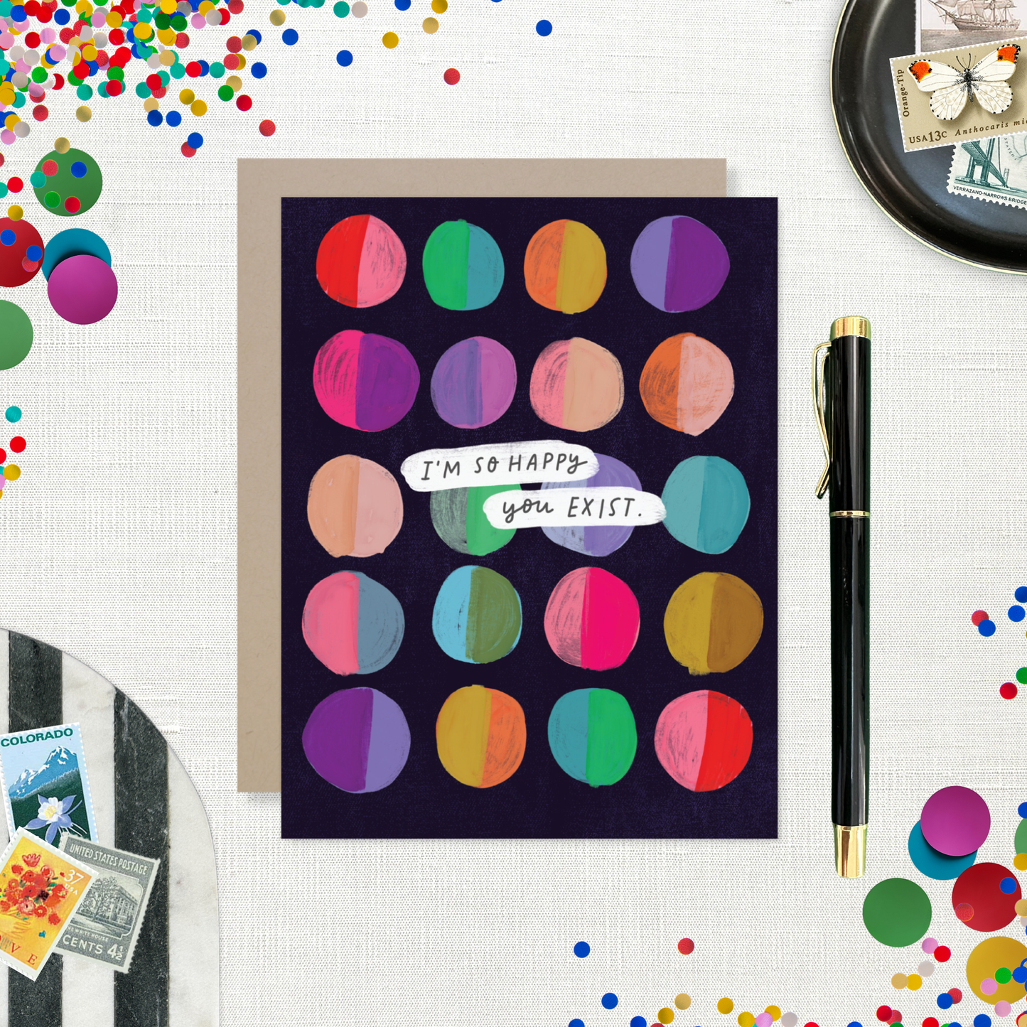 Barone and Co. - Happy You Exist Birthday Card