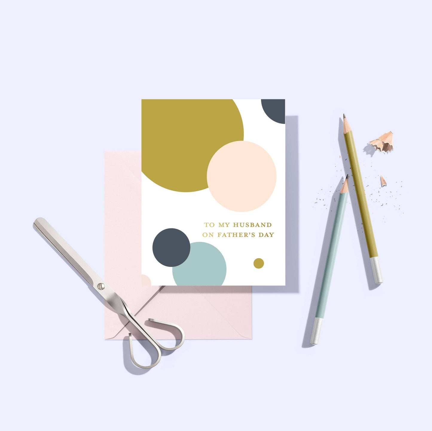 To My Husband On Father's Day - Card