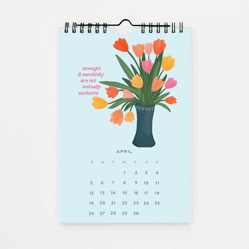 Slightly Stationery - 2026 Gentle Calendar