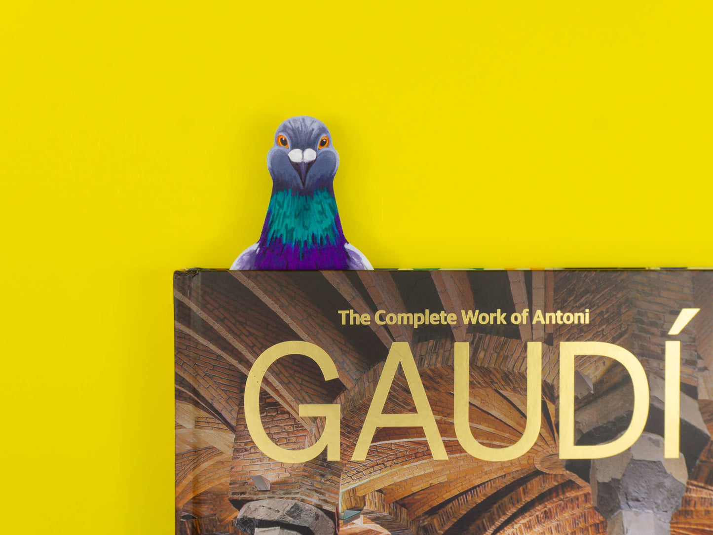 Grey Street Paper - Pigeon Die-Cut Bookmark