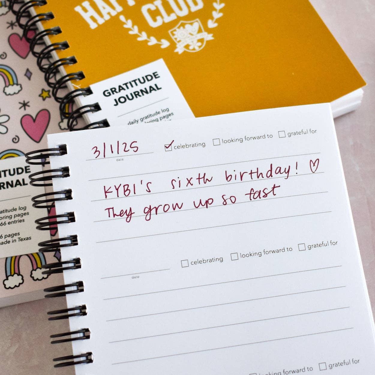 Kyn You Believe It - Happy Things Club Mini Gratitude Journal