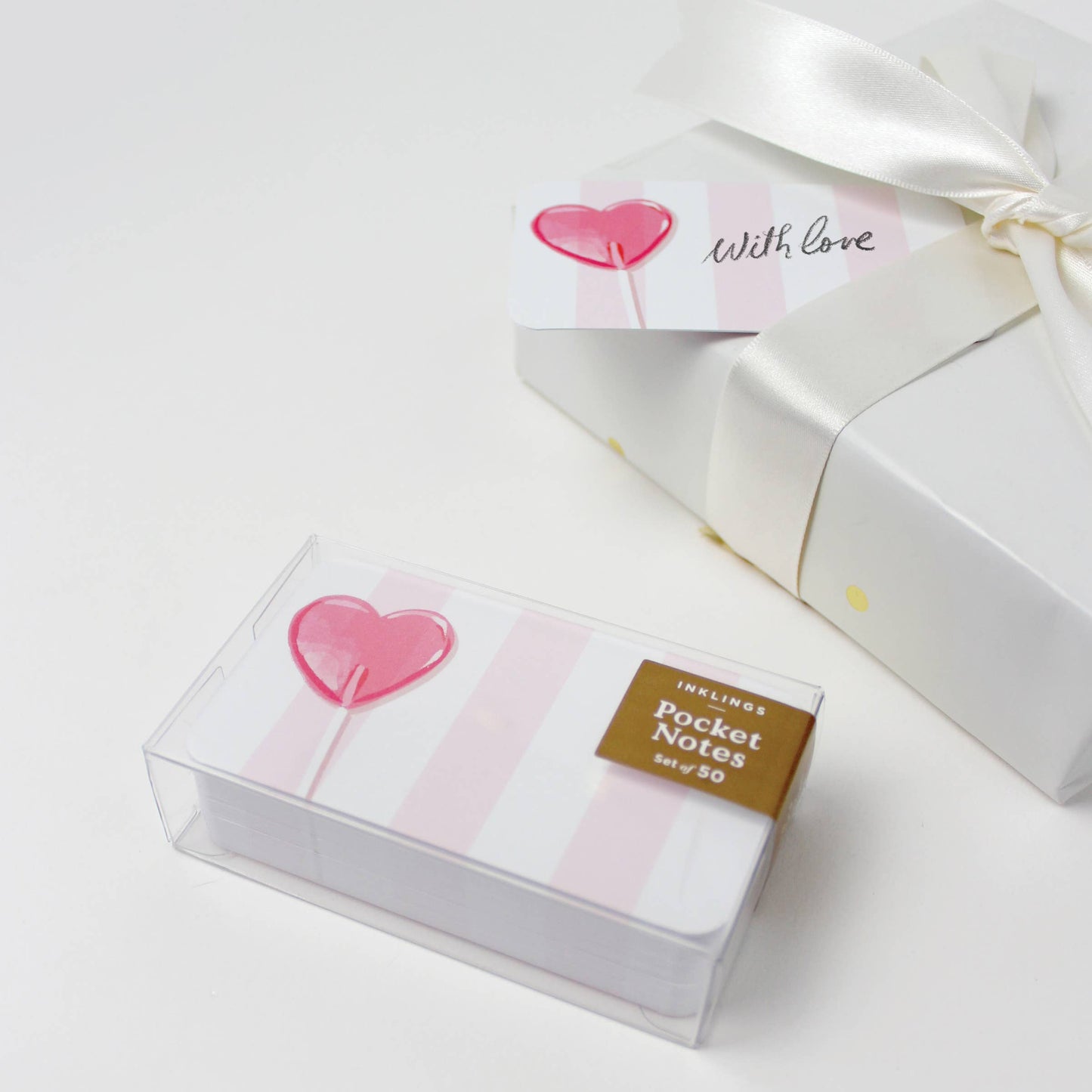 Heart Lollipop - Pocket Notes