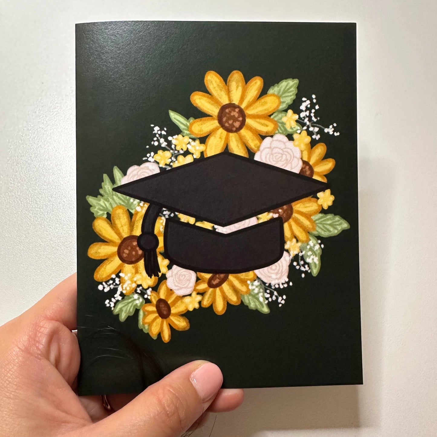 Designs with Jamie - Sunflower Graduation Card