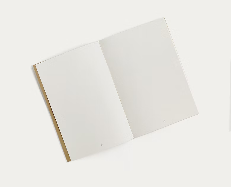 Blank A5 Slim - Softcover Notebook