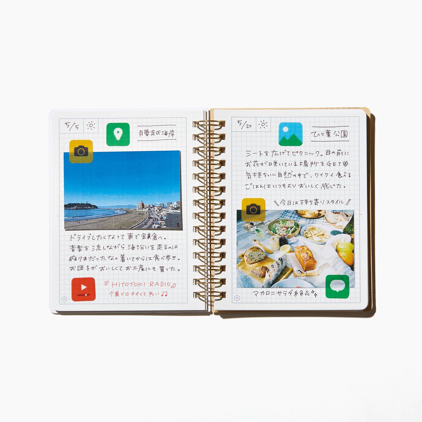 Icon Theme - Portable Clear Washi Stickers