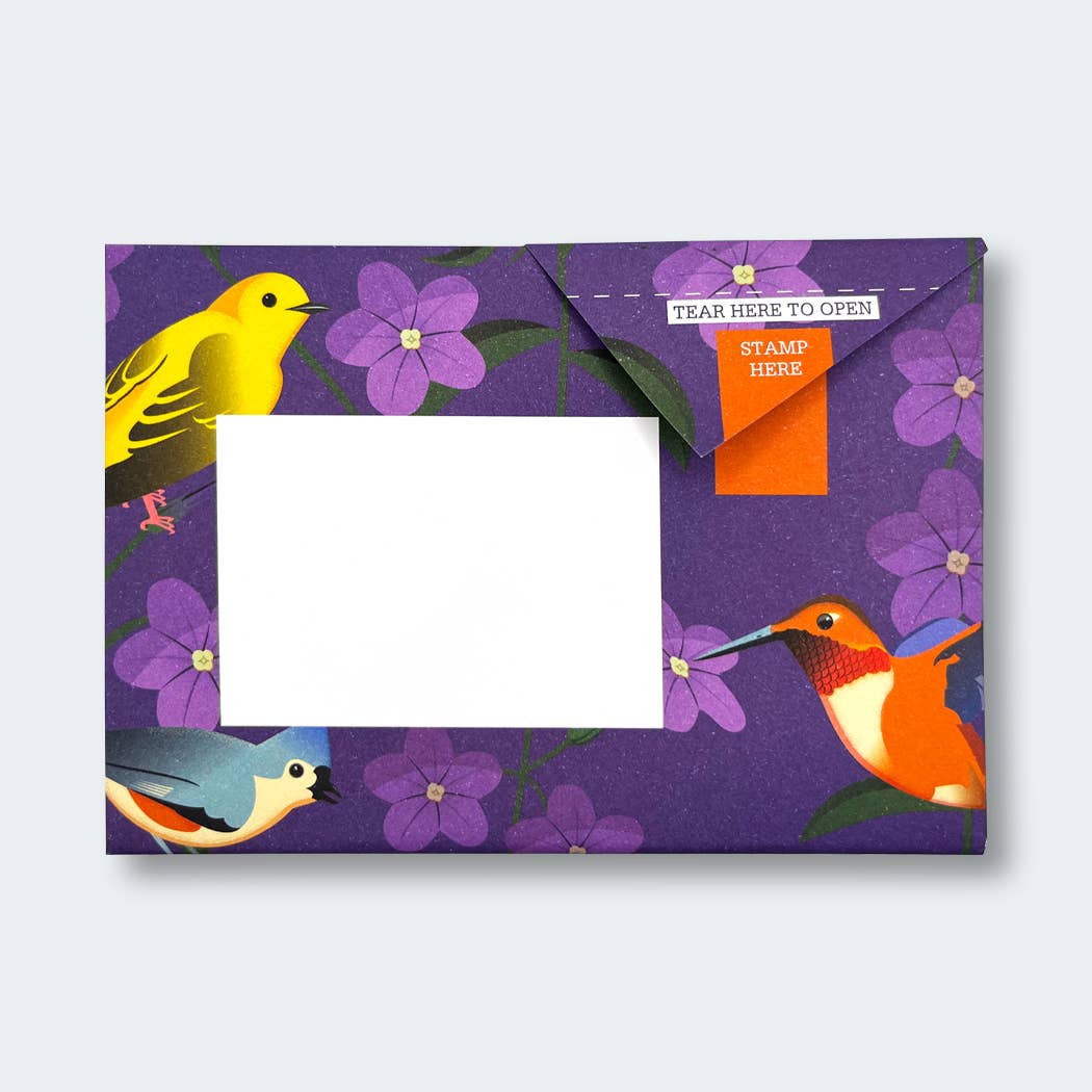 pigeonposted - Carnival of Colour Pigeon letter pack