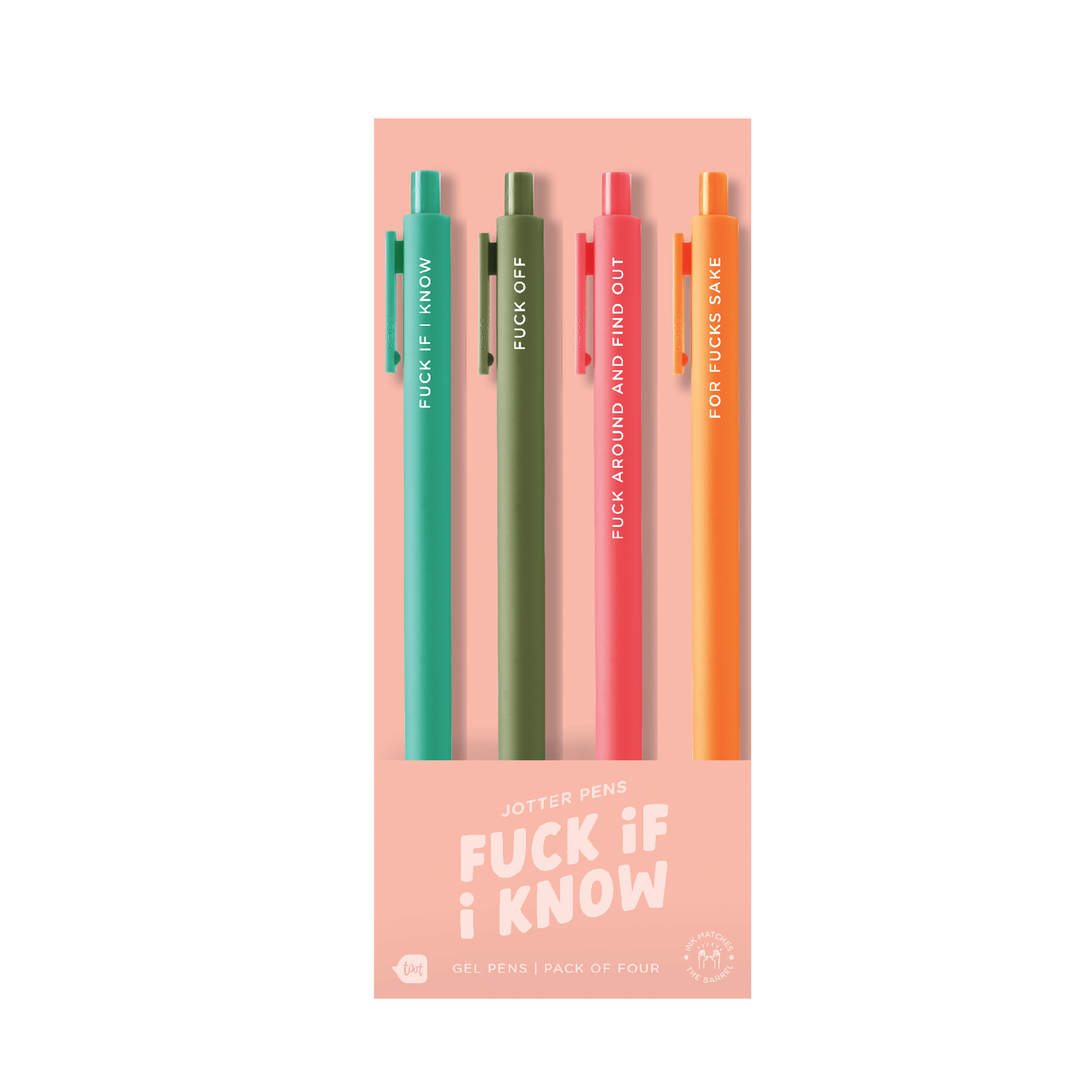 Fuck If I Know - Jotter Set - 4 Pack