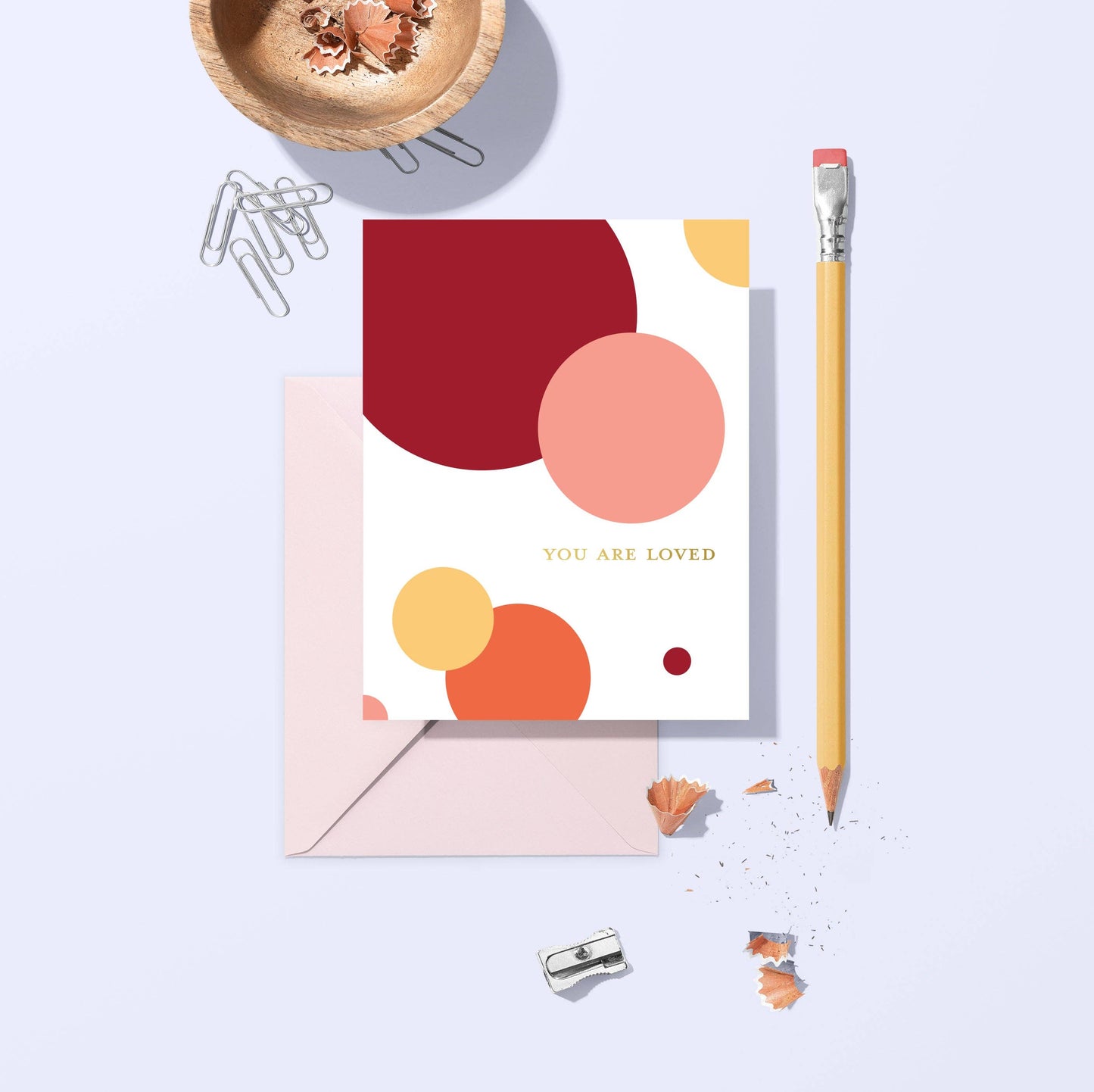Sublime & Co. - You Are Loved Colorful Valentine's Day Card